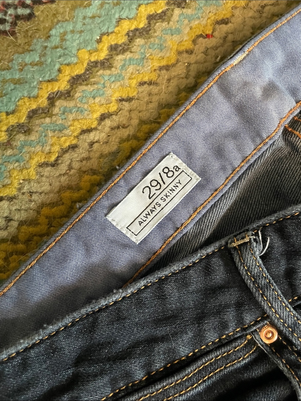 GAP Women's Dark Indigo Skinny Jeans - Picture 3 of 6